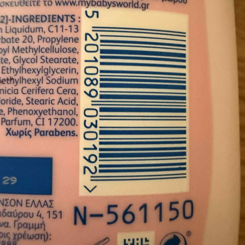 Johnson's Baby Lotion new, discontinued original formula