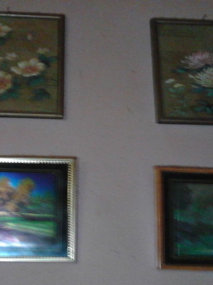 Frames used, set of 4 medium-sized