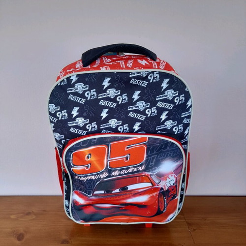 School bag new with Lightning McQueen design