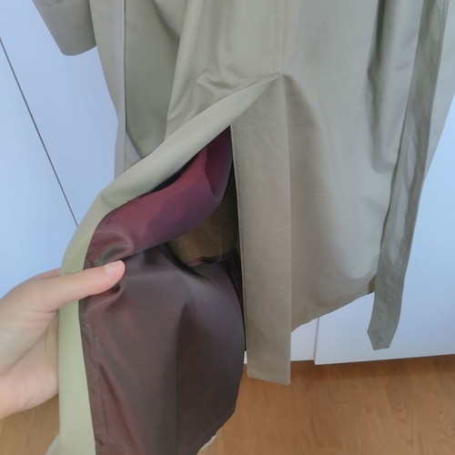 Christian Dior Monsieur trenchcoat like new, men's size 40R beige