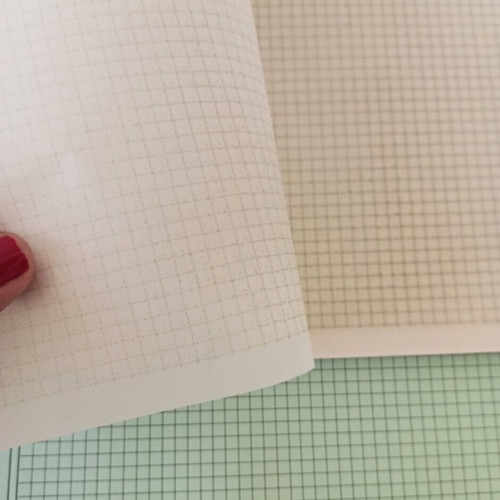 Tracing graph paper set A4, like new, 2 pads with 100 sheets each