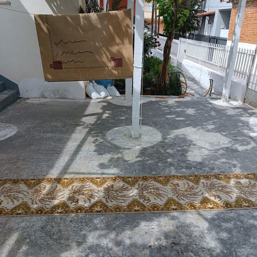 Rug used, dimensions 3.50 x 66 and 3.50 x 65