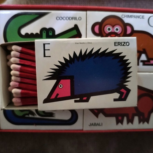ABC Animal Matchbox Collection 1968 by Cruz Novillo like new, 28 pcs