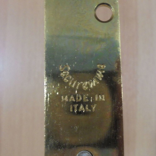 Securemme 2022 Italian mortise security lock 4 pins, 2 turns with 4 keys like new