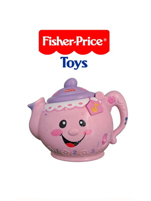 Fisher Price Musical Teapot used toy with songs and sounds