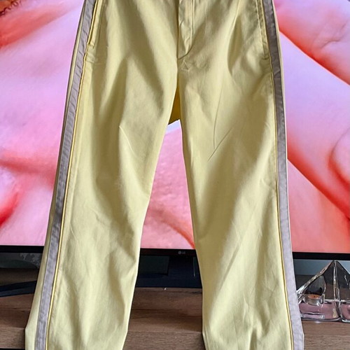 Massimo Dutti pants like new, beige and yellow, size S-M