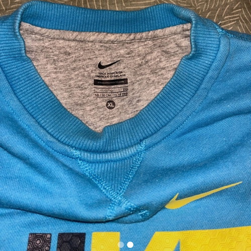 Nike sweatshirt used, turquoise, for height 158-170cm