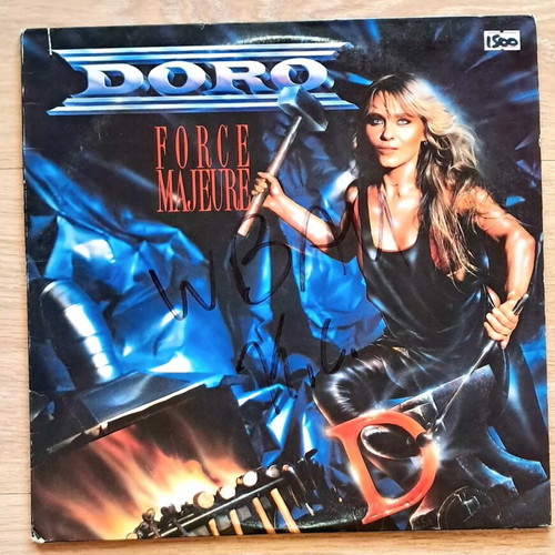 Doro Force Majeure vinyl record, rock