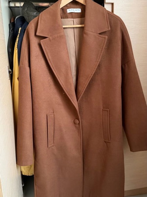 Mind Matter brown oversized coat XS like new, fits up to M size