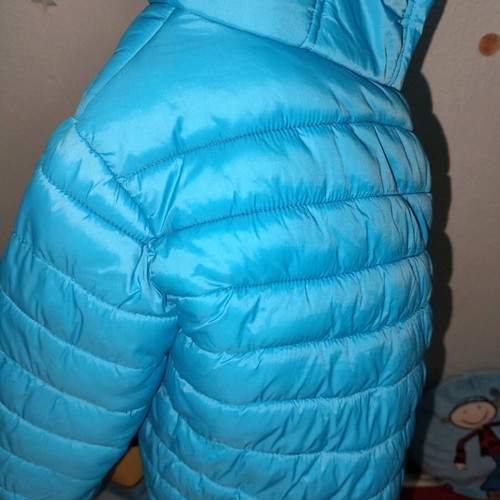 F&F jacket used for 2-3 years old in blue color with hood