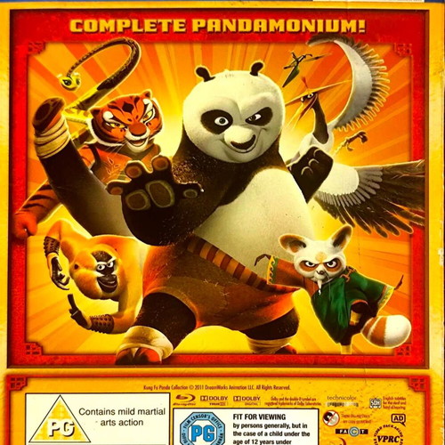Kung Fu Panda Blu-Ray συλλογή μεταχειρισμένη