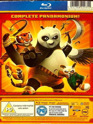 Kung Fu Panda Blu-Ray συλλογή μεταχειρισμένη