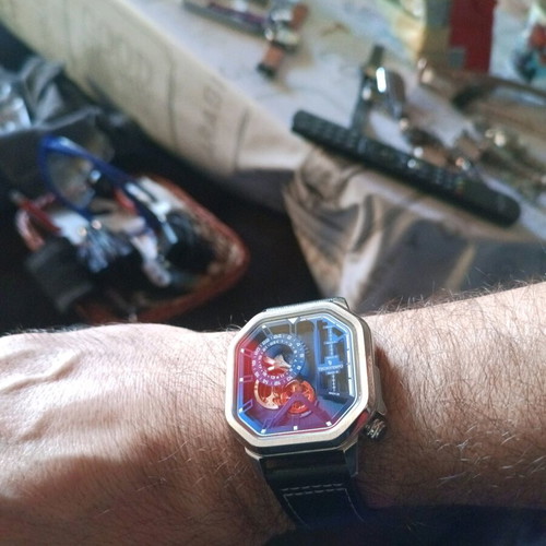 Technotempo Dinamic Shuttle Automatic Engine Tt.SH.BL watch new men's