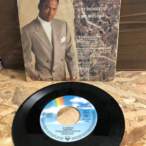 My Prerogative Bobby Brown vinyl record used