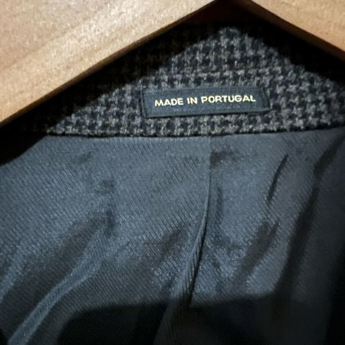 Massimo Dutti men's jacket No54 brown Italian fabric like new