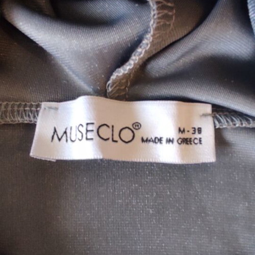 Velour tracksuit set size S grey silver like new by Muse