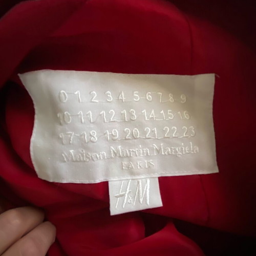 Φόρεμα Maison Martin Margiela για H&M σαν καινούργιο, κόκκινο, μέγεθος 38