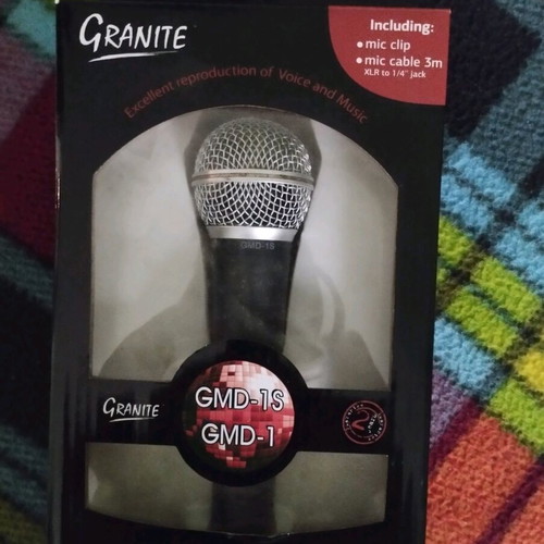 Granite microphone unused