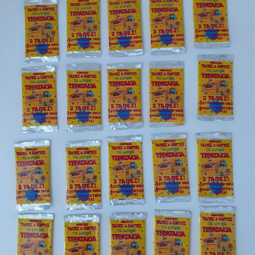 Sealed packs of tags and cards The Little Monsters, pack of 20, new