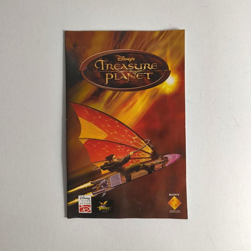 Disney's Treasure Planet PS2 ръководство употребявано, английско издание