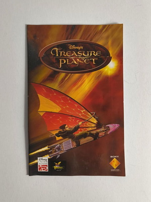 Disney's Treasure Planet PS2 ръководство употребявано, английско издание