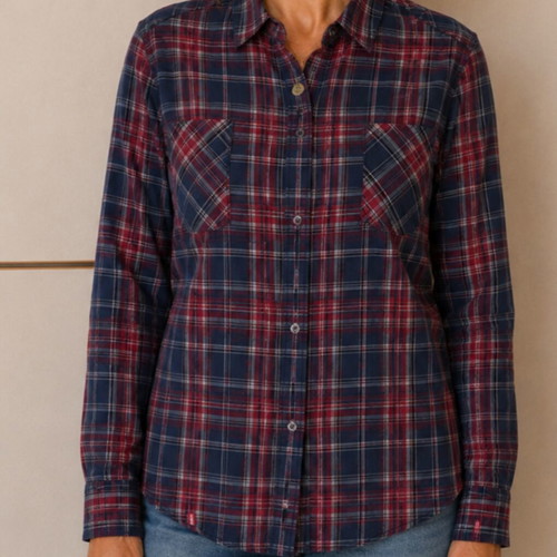 Edc women's shirt size S like new, blue and red