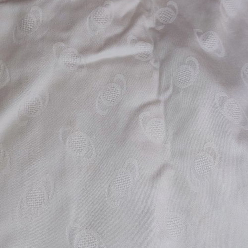 Tablecloth set with 12 napkins used, white