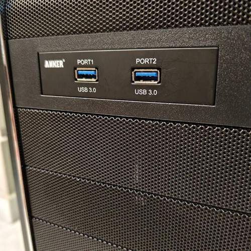 Cooler Master computer case with Corsair RM750 80plus gold power supply used