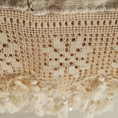 2 HANDMADE TRADITIONAL CURTAINS