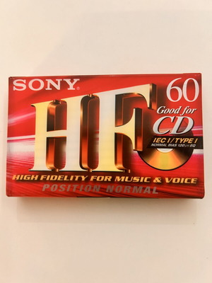 Sony HF 60 Audio Cassette new condition