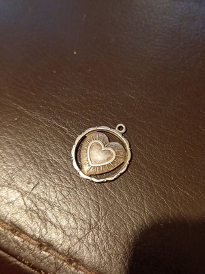 Vintage silver pendant 835 like new