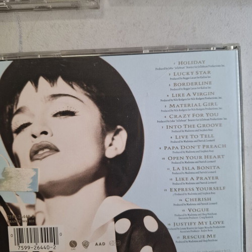 U2 2 CDs (one double) and Madonna CD, rock