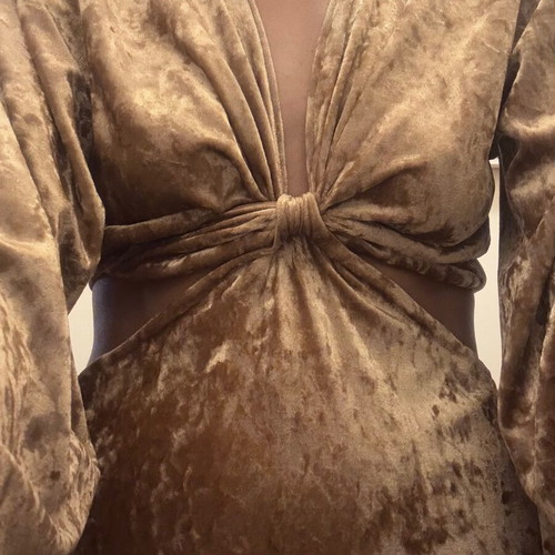 Anthe dress like new, festive, beige