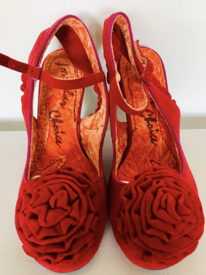 Irregular Choice Dance the Night Away γόβες 37 κόκκινες, καινούργιες