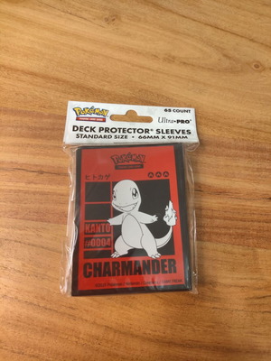 Charmander 65ct Ultra Pro Card Sleeves new for Pokémon
