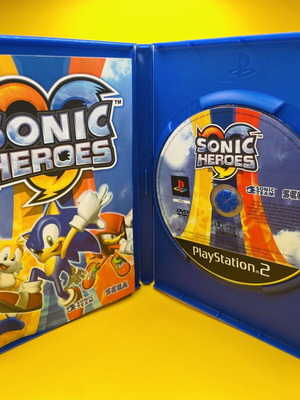 Sonic Heroes PS2 game like new