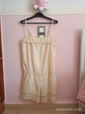 Raxevsky women's one-piece shorts like new, beige, size S