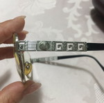 Versace women's eyeglass frames used