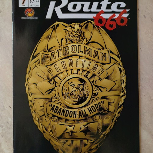 Route 666 mint condition, first 6 issues of 2002 CrossGen horror series