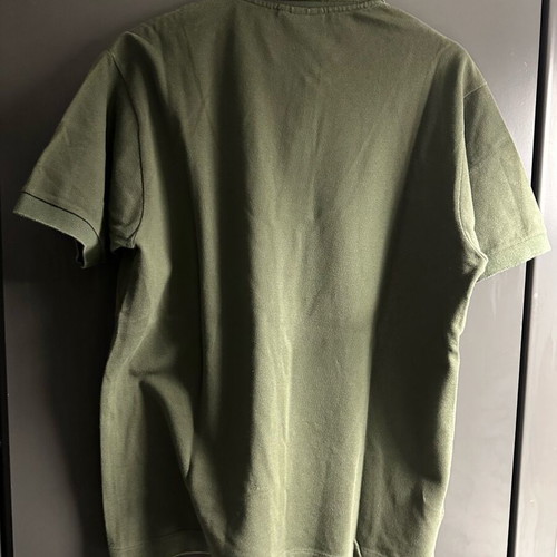 Lacoste polo shirt khaki size medium like new