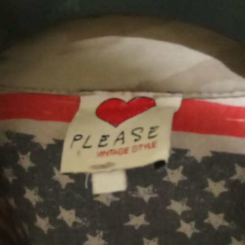 Please mako jacket like new, medium/large, green