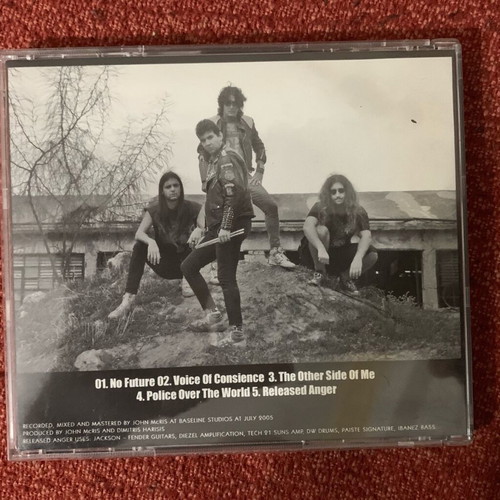 Released Anger Violent Instincts CD like new, metal