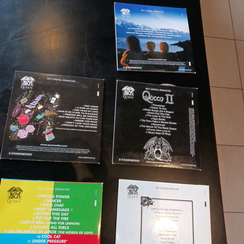 Queen CD 5 albums used in excellent condition