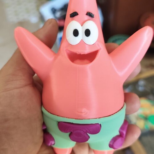 Patrick Star decorative figure 14cm like new