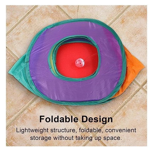 Cubefun cat play cube with 3 entrances and ball new