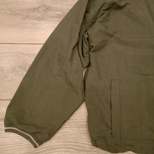 Adidas Vintage Crewneck Windbreaker used, military green