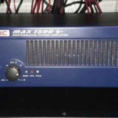 Phonic MAX 1500 Plus professional power amplifier like new