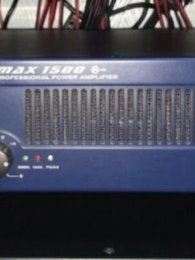 Phonic MAX 1500 Plus επαγγελματικός τελικός ενισχυτής σαν καινούργιο