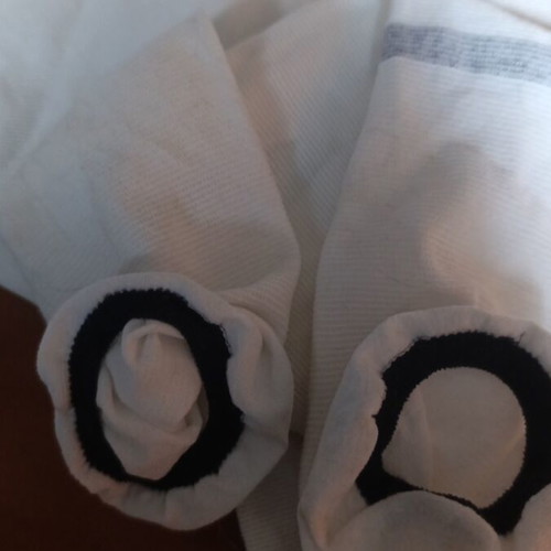 Antithrombotic Socks like new, size 2, open toe, silicone top