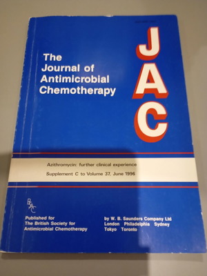 The Journal of Antimicrobial Chemotherapy used with underlines